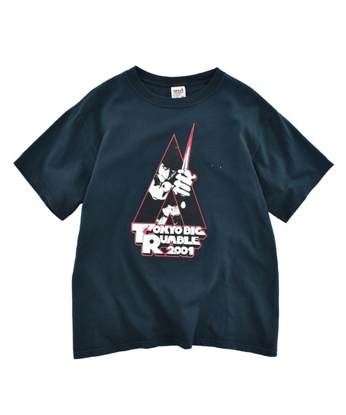 ANVIL(アンヴィル)の「【USED】anvil “TOKYO BIG RUMBLE 2001” フェス バンドT(Tシャツ/カットソー・メンズ・ブラック・MEDIUM)」の1枚目の写真