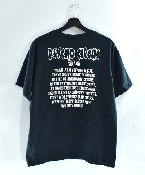 ANVIL(アンヴィル)の「【USED】anvil “TOKYO BIG RUMBLE 2001” フェス バンドT(Tシャツ/カットソー・メンズ・ブラック・MEDIUM)」の6枚目の写真