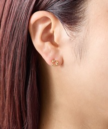 ◆金属アレルギー対応◆◆made in japan◆【高品質ポスト】 ツイストサークル ジルコニアセラミックポストピアス