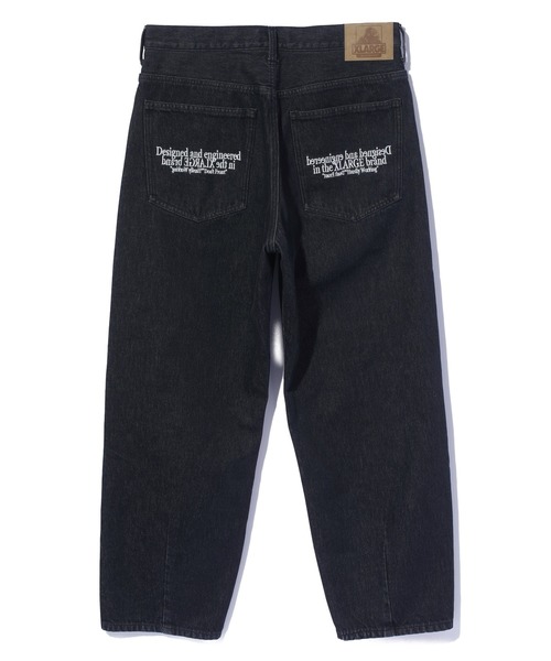 XLARGE(エクストララージ)の「BALLOON DENIM PANTS(デニムパンツ・メンズ・ブラック/インディゴブルー・32inch/30inch/34inch/36inch)」の2枚目の写真