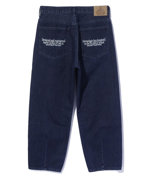 XLARGE(エクストララージ)の「BALLOON DENIM PANTS(デニムパンツ・メンズ・ブラック/インディゴブルー・32inch/30inch/34inch/36inch)」の14枚目の写真