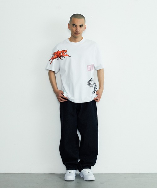 XLARGE(エクストララージ)の「BALLOON DENIM PANTS(デニムパンツ・メンズ・ブラック/インディゴブルー・32inch/30inch/34inch/36inch)」の17枚目の写真