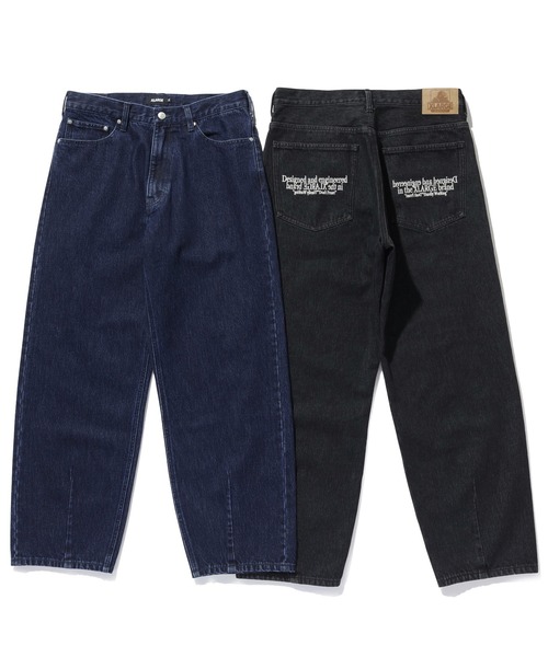 XLARGE(エクストララージ)の「BALLOON DENIM PANTS(デニムパンツ・メンズ・ブラック/インディゴブルー・32inch/30inch/34inch/36inch)」の6枚目の写真