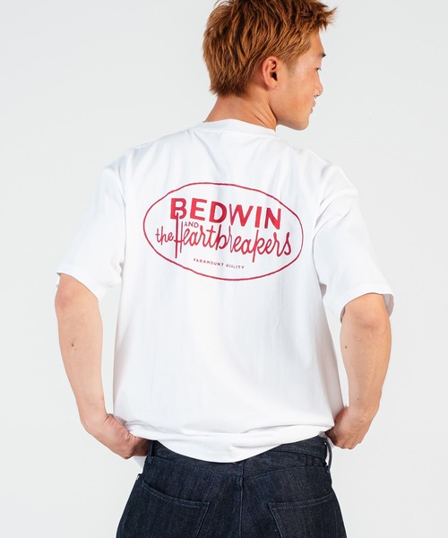 BEDWIN & THE HEARTBREAKERS(ベドウィン アンド ザ ハートブレイカーズ)の「S/S PRINTED TEE "ALEXIS"(Tシャツ/カットソー・メンズ・バーガンディー/ネイビー・SMALL/X-LARGE/LARGE)」の13枚目の写真