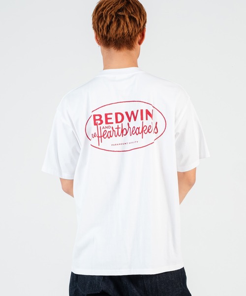 BEDWIN & THE HEARTBREAKERS(ベドウィン アンド ザ ハートブレイカーズ)の「S/S PRINTED TEE "ALEXIS"(Tシャツ/カットソー・メンズ・バーガンディー/ネイビー・SMALL/X-LARGE/LARGE)」の14枚目の写真