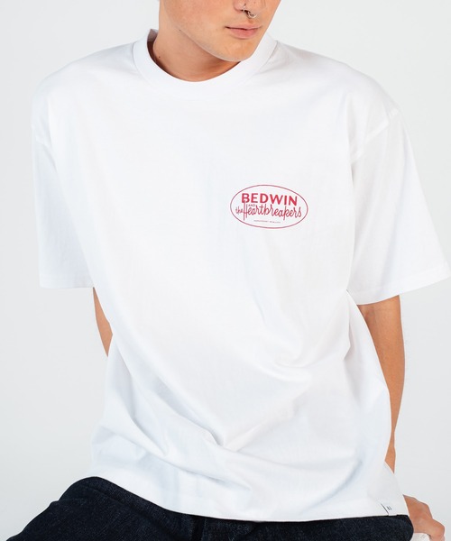 BEDWIN & THE HEARTBREAKERS(ベドウィン アンド ザ ハートブレイカーズ)の「S/S PRINTED TEE "ALEXIS"(Tシャツ/カットソー・メンズ・バーガンディー/ネイビー・SMALL/X-LARGE/LARGE)」の15枚目の写真