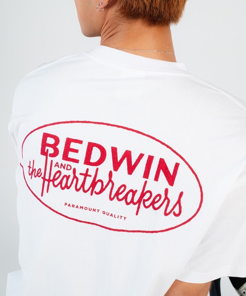 BEDWIN & THE HEARTBREAKERS(ベドウィン アンド ザ ハートブレイカーズ)の「S/S PRINTED TEE "ALEXIS"(Tシャツ/カットソー・メンズ・バーガンディー/ネイビー・SMALL/X-LARGE/LARGE)」の18枚目の写真