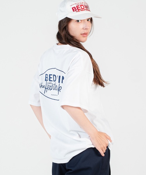 BEDWIN & THE HEARTBREAKERS(ベドウィン アンド ザ ハートブレイカーズ)の「S/S PRINTED TEE "ALEXIS"(Tシャツ/カットソー・メンズ・バーガンディー/ネイビー・SMALL/X-LARGE/LARGE)」の6枚目の写真