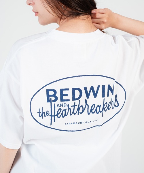 BEDWIN & THE HEARTBREAKERS(ベドウィン アンド ザ ハートブレイカーズ)の「S/S PRINTED TEE "ALEXIS"(Tシャツ/カットソー・メンズ・バーガンディー/ネイビー・SMALL/X-LARGE/LARGE)」の9枚目の写真