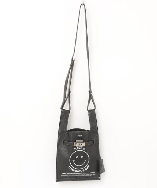 beautiful people(ビューティフルピープル)の「beautiful people/ビューティフルピープル/gratitude market shoulder bag/1646611957(ショルダーバッグ・レディース・ブラック・F)」の1枚目の写真