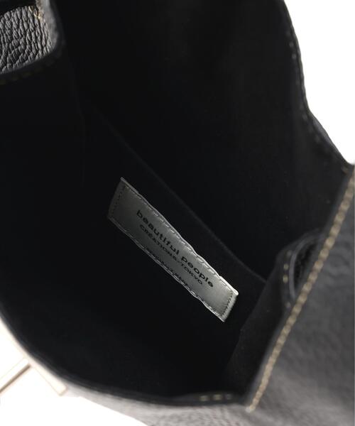 beautiful people(ビューティフルピープル)の「beautiful people/ビューティフルピープル/gratitude market shoulder bag/1646611957(ショルダーバッグ・レディース・ブラック・F)」の15枚目の写真