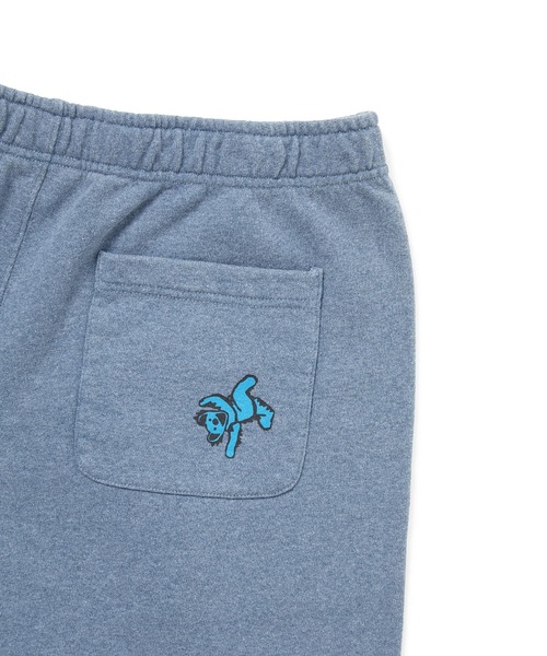 thisisneverthat(ディスイズネバーザット)の「GD Ol' Dancing Bears Washed Sweat Short(スウェットパンツ・メンズ・ブラック系その他/インディゴブルー・XL/L/M/S)」の4枚目の写真
