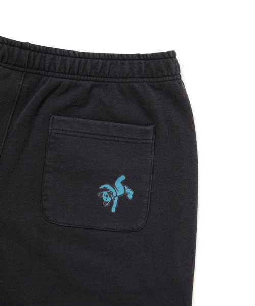 thisisneverthat(ディスイズネバーザット)の「GD Ol' Dancing Bears Washed Sweat Short(スウェットパンツ・メンズ・ブラック系その他/インディゴブルー・XL/L/M/S)」の7枚目の写真