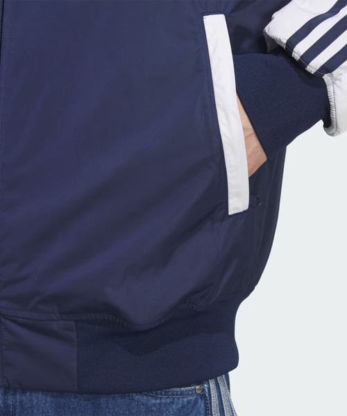 adidas(アディダス)の「ナイロン PD JKT/ アディダスオリジナルス adidas Originals(ブルゾン・メンズ・ブルー・XX-LARGE/3XL/LARGE/MEDIUM/SMALL/X-LARGE/X-SMALL)」の6枚目の写真