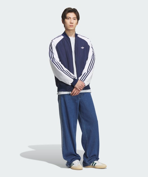 adidas(アディダス)の「ナイロン PD JKT/ アディダスオリジナルス adidas Originals(ブルゾン・メンズ・ブルー・XX-LARGE/3XL/LARGE/MEDIUM/SMALL/X-LARGE/X-SMALL)」の5枚目の写真