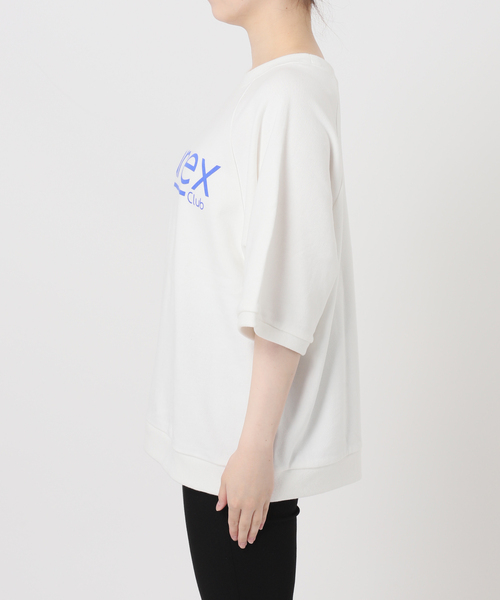 HANDTEX(ハンドテックス)の「別注【HANDTEX/ハンドテックス】for JS S/S ロゴスウェットプルオーバー(Tシャツ/カットソー・レディース・ホワイト/ホワイト系その他/グレー/チャコールグレー・FREE)」の14枚目の写真