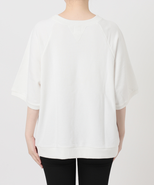 HANDTEX(ハンドテックス)の「別注【HANDTEX/ハンドテックス】for JS S/S ロゴスウェットプルオーバー(Tシャツ/カットソー・レディース・ホワイト/ホワイト系その他/グレー/チャコールグレー・FREE)」の15枚目の写真