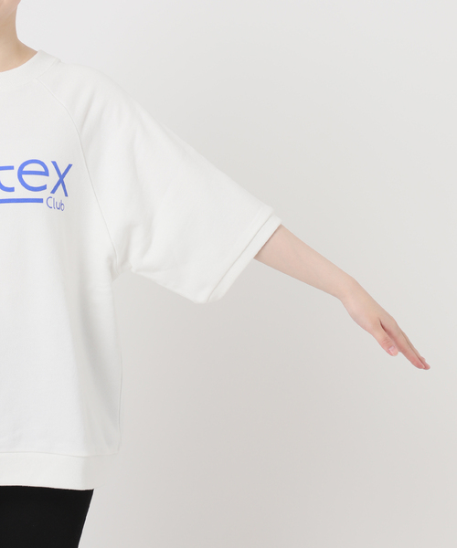 HANDTEX(ハンドテックス)の「別注【HANDTEX/ハンドテックス】for JS S/S ロゴスウェットプルオーバー(Tシャツ/カットソー・レディース・ホワイト/ホワイト系その他/グレー/チャコールグレー・FREE)」の17枚目の写真