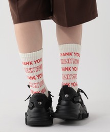 GEORGE'S（ジョージズ）の「repeat logoソックス（23～25cm／26～28cm）（ソックス/靴下）」