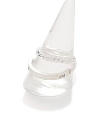 20/80（テゥエンティーエイティー）の「【20/80】トゥエンティーエイティー/STERLING SILVER DOUBLE ID RING（リング）」