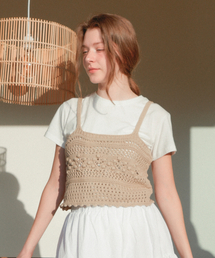 Bustier Knit (Beige)