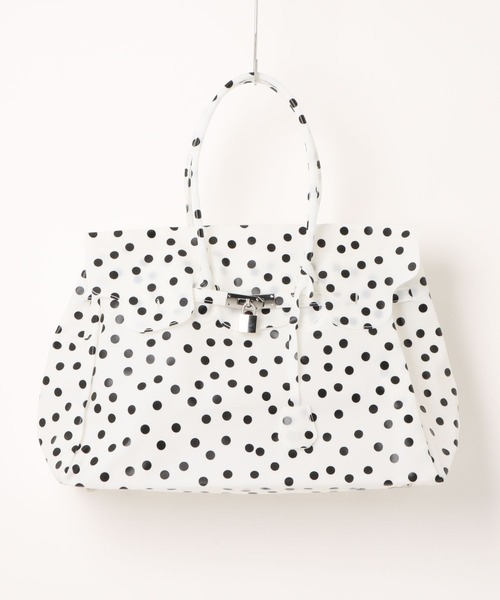 frunco(フランコ)の「【ZOZOTOWN限定】ドット柄ジェリーバッグ(ボストンバッグ・レディース・ホワイト/ピンク/イエロー/グリーン/ミント/ブルー/パープル・FREE)」の16枚目の写真