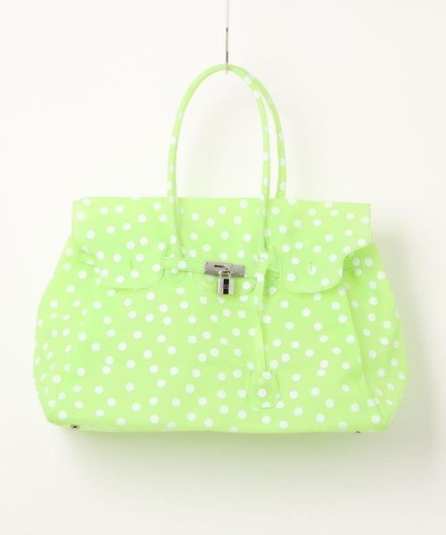 frunco(フランコ)の「【ZOZOTOWN限定】ドット柄ジェリーバッグ(ボストンバッグ・レディース・ホワイト/ピンク/イエロー/グリーン/ミント/ブルー/パープル・FREE)」の20枚目の写真