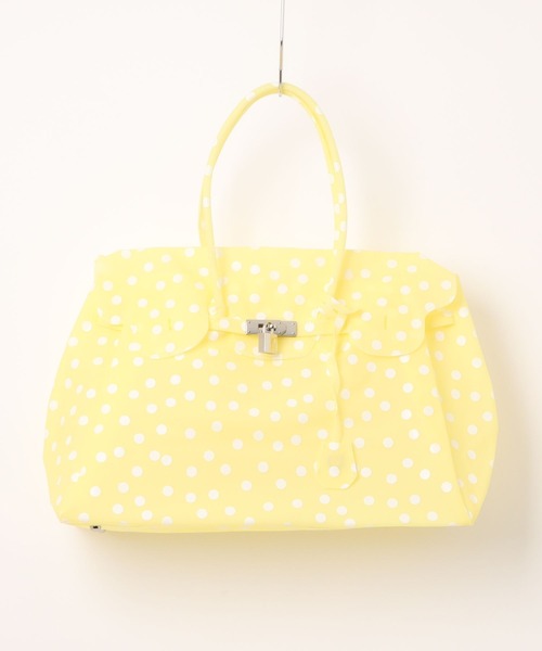 frunco(フランコ)の「【ZOZOTOWN限定】ドット柄ジェリーバッグ(ボストンバッグ・レディース・ホワイト/ピンク/イエロー/グリーン/ミント/ブルー/パープル・FREE)」の18枚目の写真