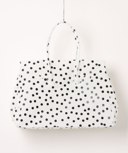 frunco(フランコ)の「【ZOZOTOWN限定】ドット柄ジェリーバッグ(ボストンバッグ・レディース・ホワイト/ピンク/イエロー/グリーン/ミント/ブルー/パープル・FREE)」の21枚目の写真