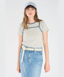 ボーダー キャミソール&Tシャツ