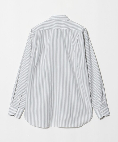 UNITED ARROWS（ユナイテッドアローズ）の「ALBINI オルタネートストライプ ラウンドレギュラーカラー シャツ（シャツ/ブラウス・メンズ・ケリーグリーン・40cm/41cm/38cm/39cm）」の3枚目の写真
