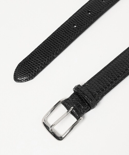 UNITED ARROWS（ユナイテッドアローズ）の「リザード ベルト（ベルト・メンズ・ブラック/ブラウン系・80ｃｍ/75cm/90cm/95cm/85cm）」の8枚目の写真