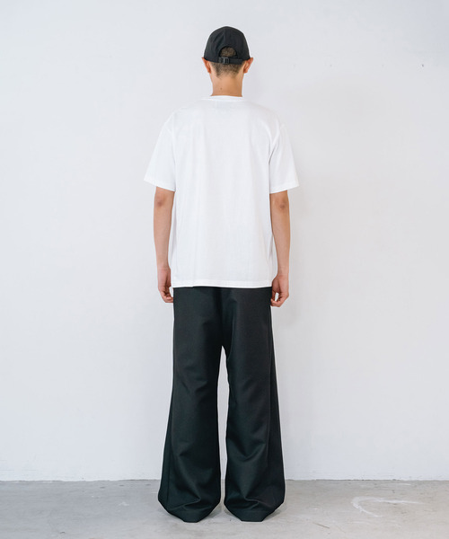 yoshiokubo（ヨシオクボ）の「yoshiokubo ヨシオクボ / ZEKKEN FILM S/S T ゼッケンフィルムTシャツ / YKF26103（Tシャツ/カットソー・メンズ・ホワイト/ブラック・3/2）」の5枚目の写真