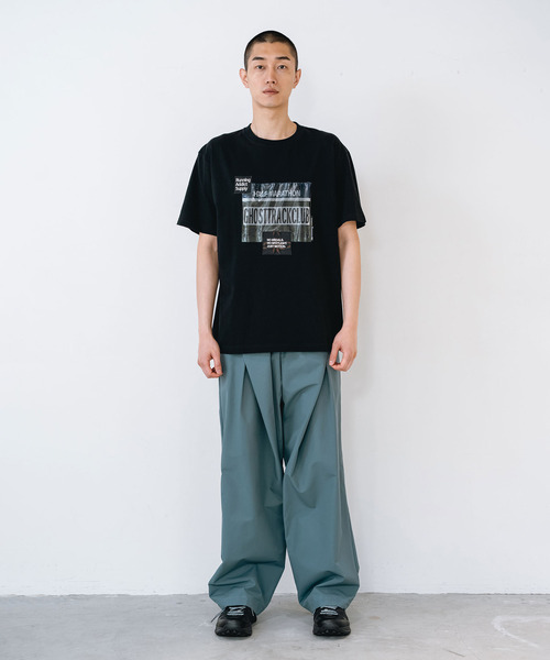 yoshiokubo（ヨシオクボ）の「yoshiokubo ヨシオクボ / ZEKKEN FILM S/S T ゼッケンフィルムTシャツ / YKF26103（Tシャツ/カットソー・メンズ・ホワイト/ブラック・3/2）」の6枚目の写真