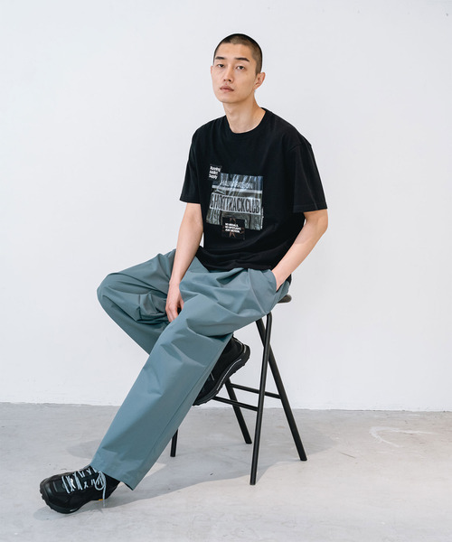 yoshiokubo（ヨシオクボ）の「yoshiokubo ヨシオクボ / ZEKKEN FILM S/S T ゼッケンフィルムTシャツ / YKF26103（Tシャツ/カットソー・メンズ・ホワイト/ブラック・3/2）」の14枚目の写真