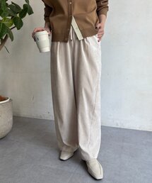 Jena espace merveilleux | ベロアイージーパンツ(その他パンツ)