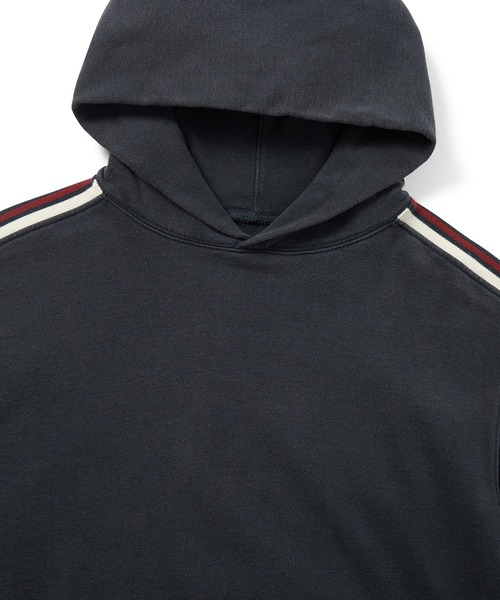 thisisneverthat（ディスイズネバーザット）の「Striped Hoodie（パーカー・メンズ・ヘザーグレー/ダークネイビー・XL/L/M/S）」の6枚目の写真