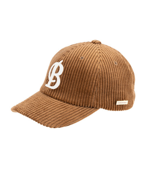MAISON Birth(メゾンバース)の「MAISON Birth メゾンバース / 5W CORDUROY B-CAP コーデュロイキャップ / MB-26301(キャップ・レディース・グリーン/レッド/ネイビー/キャメル・FREE)」の3枚目の写真