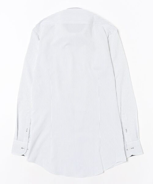 TOKYO SHIRTS(トウキョウシャツ)の「【吸水速乾】【COFREX】 形態安定ノンアイロン ボタンダウン 長袖ビジネスワイシャツ(大きいサイズ・長いサイズ)(ビジネスシャツ・メンズ・グレー・首回り45cm-裄丈82cm/首回り43cm-裄丈90cm/首回り42cm-裄丈90cm/首回り39cm-裄丈88cm/首回り41cm-裄丈90cm/首回り45cm-裄丈90cm/首回り47cm-裄丈86cm/首回り47cm-裄丈90cm/首回り45cm-裄丈86cm)」の7枚目の写真