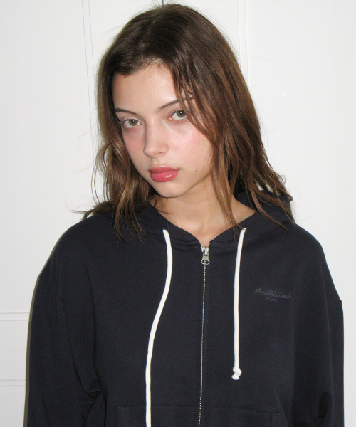 AMESWORLDWIDE（アメスワールドワイド）の「CLASSIC EASY HOODIE ZIP-UP NAVY（パーカー・メンズ・その他・FREE/SMALL）」の3枚目の写真