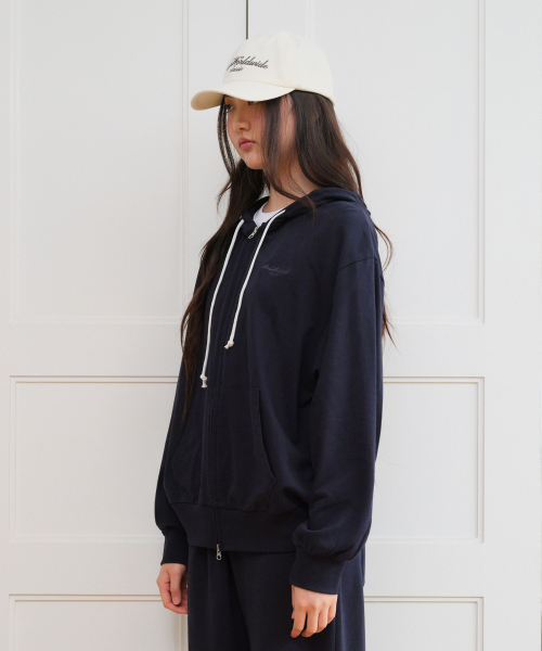 AMESWORLDWIDE（アメスワールドワイド）の「CLASSIC EASY HOODIE ZIP-UP NAVY（パーカー・メンズ・その他・FREE/SMALL）」の8枚目の写真
