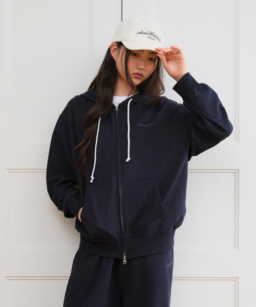AMESWORLDWIDE（アメスワールドワイド）の「CLASSIC EASY HOODIE ZIP-UP NAVY（パーカー・メンズ・その他・FREE/SMALL）」の12枚目の写真