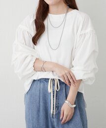 【WEB限定】アソート布帛袖プルオーバー