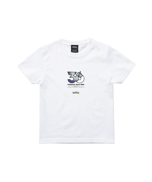 ZOZOSPOT（ゾゾスポット）の「Pokemon 30th Anniversary 1025 T-shirt 「ランプラー」（Tシャツ/カットソー・レディース・ホワイト・SMALL/MEDIUM/LARGE/X-LARGE/XX-LARGE/XXX-LARGE/100cm/110cm/120cm/130cm/140cm/150cm/160cm）」の2枚目の写真