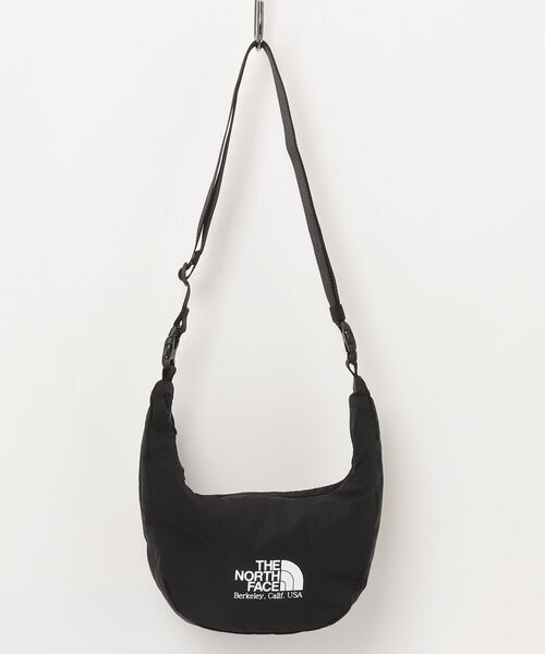 THE NORTH FACE(ザノースフェイス)の「国内未発売 THE NORTH FACE(ザ・ノースフェイス) WHITE LABEL WL HOBO BAG MINI 韓国限定ライン 三日月型 トートショルダー ホーボー バッグ(ショルダーバッグ・レディース・ブラック・ONESIZE)」の1枚目の写真