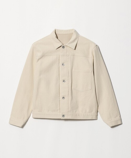 BEAUTY&YOUTH UNITED ARROWS(ビューティーアンドユースユナイテッドアローズ)の「コットン ツイル ジャケット ウォッシャブル(その他アウター・レディース・ナチュラル/ブラウン系・M/S)」の2枚目の写真