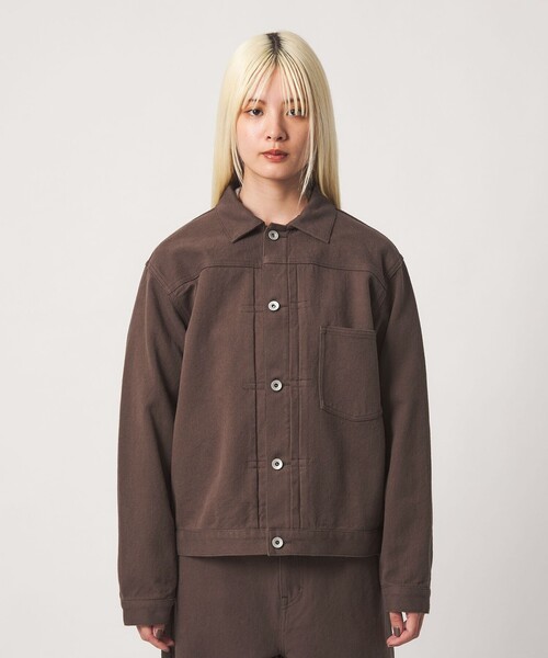 BEAUTY&YOUTH UNITED ARROWS(ビューティーアンドユースユナイテッドアローズ)の「コットン ツイル ジャケット ウォッシャブル(その他アウター・レディース・ナチュラル/ブラウン系・M/S)」の6枚目の写真