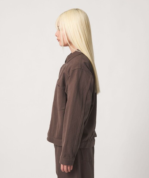BEAUTY&YOUTH UNITED ARROWS(ビューティーアンドユースユナイテッドアローズ)の「コットン ツイル ジャケット ウォッシャブル(その他アウター・レディース・ナチュラル/ブラウン系・M/S)」の7枚目の写真