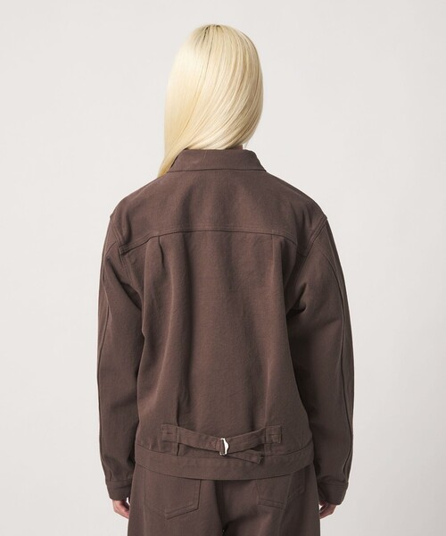 BEAUTY&YOUTH UNITED ARROWS(ビューティーアンドユースユナイテッドアローズ)の「コットン ツイル ジャケット ウォッシャブル(その他アウター・レディース・ナチュラル/ブラウン系・M/S)」の8枚目の写真