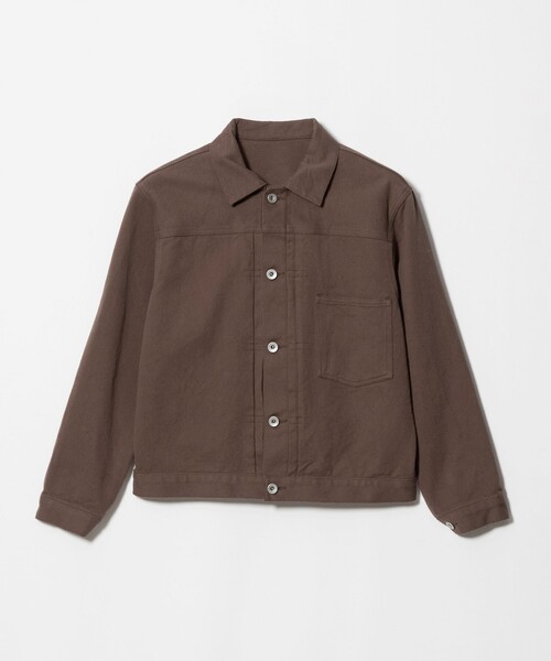 BEAUTY&YOUTH UNITED ARROWS(ビューティーアンドユースユナイテッドアローズ)の「コットン ツイル ジャケット ウォッシャブル(その他アウター・レディース・ナチュラル/ブラウン系・M/S)」の9枚目の写真